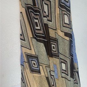 Medium brown full length skirt